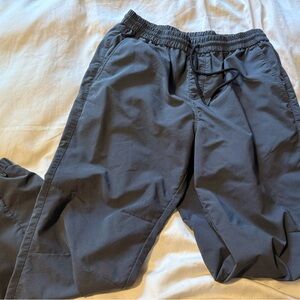 Hurley Gray Joggers with Elastic Waistband Sz L
